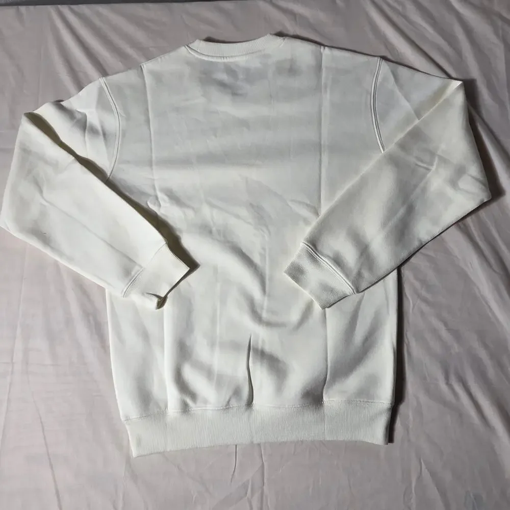 Tapatio Hot Sauce Salsa Picante Graphic Crewneck Sweatshirt Men's Small Cream